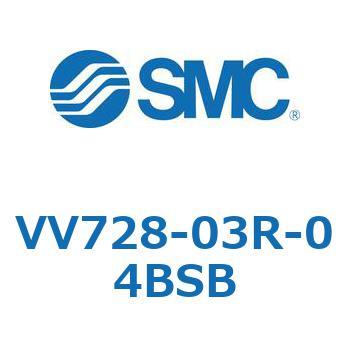 5ポートソレノイドバルブISO規格準拠 VQ用 マニホールド SMC