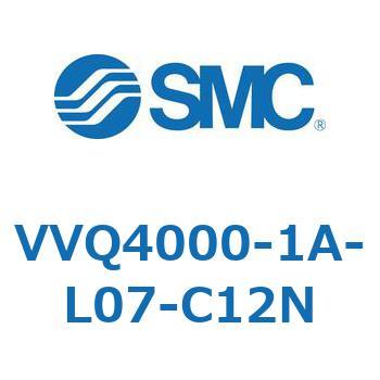 VVQ4000-1A-L07-C12N マニホールドブロックアッセンブリ SMC 1連用 管接続口径Φ12ワンタッチ管継手付  VVQ4000-1A-L07-C12N