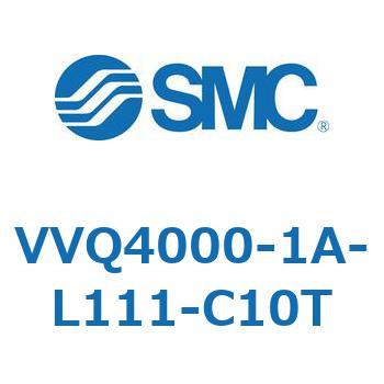 VVQ4000-1A-L111-C10T マニホールドブロックアッセンブリ SMC 1連用 管接続口径Φ10ワンタッチ管継手付  VVQ4000-1A-L111-C10T