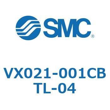直動形2ポートソレノイドバルブ  VX021シリーズ SMC