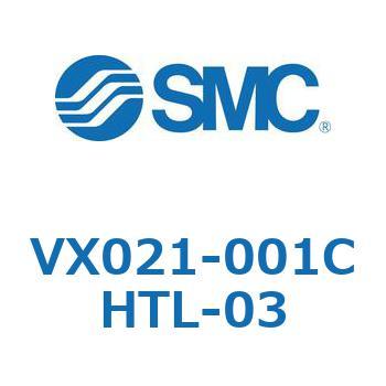 直動形2ポートソレノイドバルブ  VX021シリーズ SMC