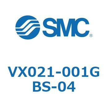 直動形2ポートソレノイドバルブ  VX021シリーズ SMC