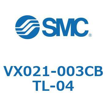 直動形2ポートソレノイドバルブ  VX021シリーズ SMC