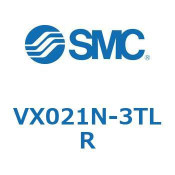直動形2ポートソレノイドバルブ  VX021シリーズ SMC