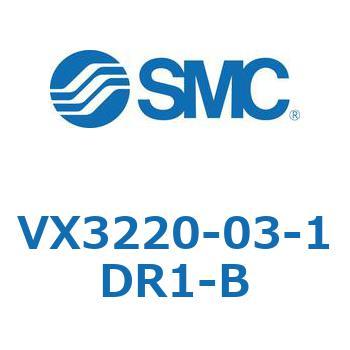 直動形3ポートソレノイドバルブ  VX322 SMC