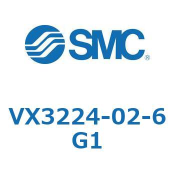 直動形3ポートソレノイドバルブ  VX322 SMC