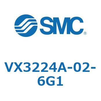 直動形3ポートソレノイドバルブ  VX322 SMC