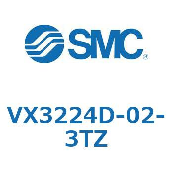 直動形3ポートソレノイドバルブ  VX322 SMC
