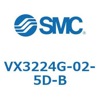 直動形3ポートソレノイドバルブ  VX322 SMC