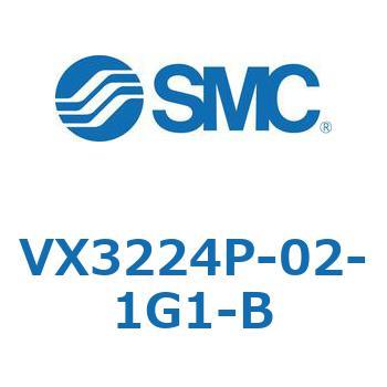直動形3ポートソレノイドバルブ  VX322 SMC