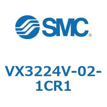 直動形3ポートソレノイドバルブ  VX322 SMC