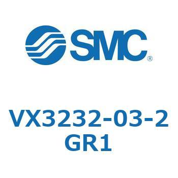 直動形3ポートソレノイドバルブ  VX323 SMC