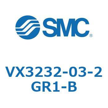 直動形3ポートソレノイドバルブ  VX323 SMC