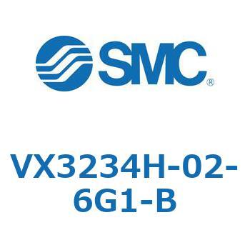 直動形3ポートソレノイドバルブ  VX323 SMC