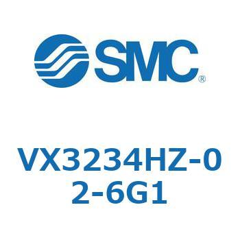 直動形3ポートソレノイドバルブ  VX323 SMC