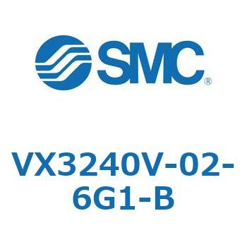 直動形3ポートソレノイドバルブ  VX324 SMC