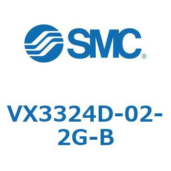 直動形3ポートソレノイドバルブ  VX332 SMC