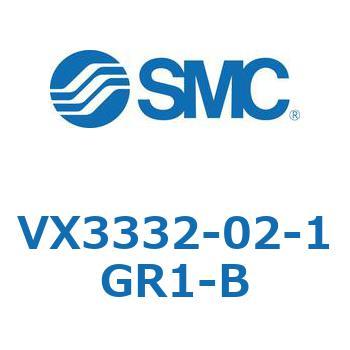 直動形3ポートソレノイドバルブ  VX333 SMC