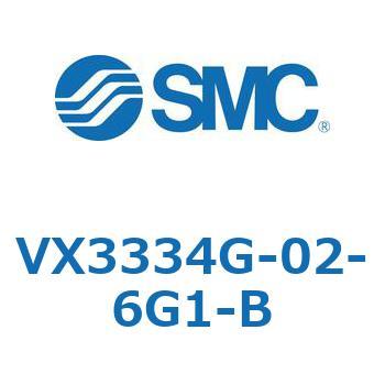 直動形3ポートソレノイドバルブ  VX333 SMC