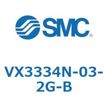 直動形3ポートソレノイドバルブ  VX333 SMC