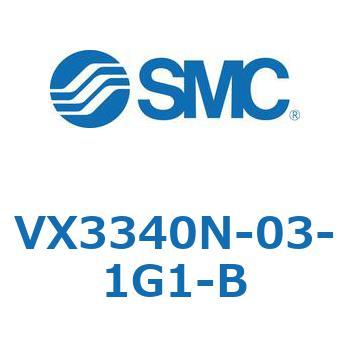 直動形3ポートソレノイドバルブ  VX334 SMC