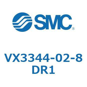 直動形3ポートソレノイドバルブ  VX334 SMC