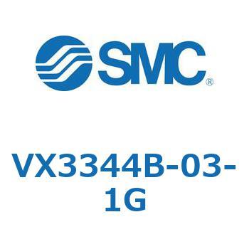 直動形3ポートソレノイドバルブ  VX334 SMC