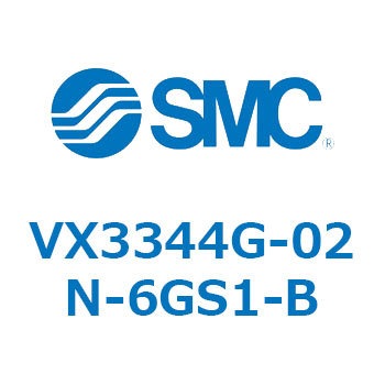 直動形3ポートソレノイドバルブ  VX334 SMC