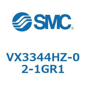 直動形3ポートソレノイドバルブ  VX334 SMC