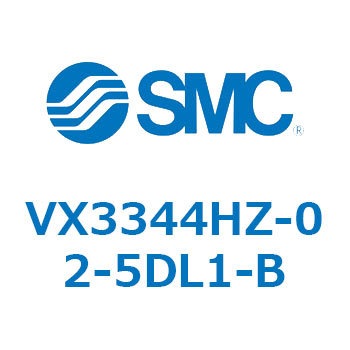 直動形3ポートソレノイドバルブ  VX334 SMC