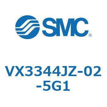 直動形3ポートソレノイドバルブ  VX334 SMC