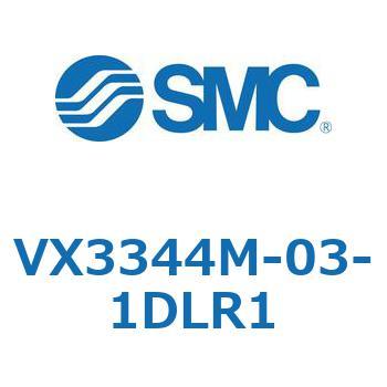 直動形3ポートソレノイドバルブ  VX334 SMC