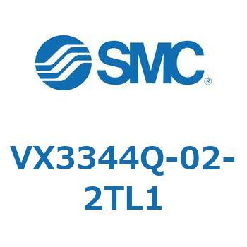直動形3ポートソレノイドバルブ  VX334 SMC