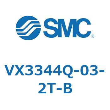 直動形3ポートソレノイドバルブ  VX334 SMC