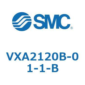 直動形2ポートエアオペレートバルブ  VXA21 - SMC