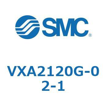 直動形2ポートエアオペレートバルブ  VXA21 - SMC