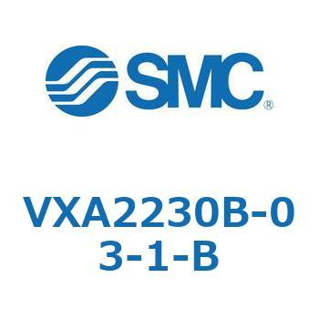 直動形2ポートエアオペレートバルブ  VXA22 SMC