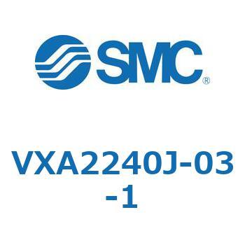 直動形2ポートエアオペレートバルブ  VXA22 SMC