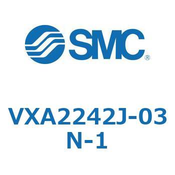 直動形2ポートエアオペレートバルブ  VXA22 SMC