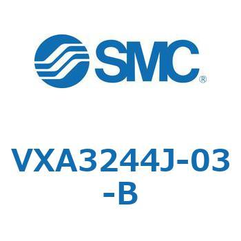 直動形3ポートエアオペレートバルブ  VXA32 SMC