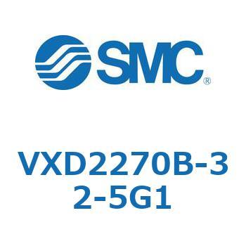パイロット形2ポートソレノイドバルブ VXD22 SMC