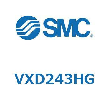 パイロット形2ポートソレノイドバルブ VXD 24 SMC
