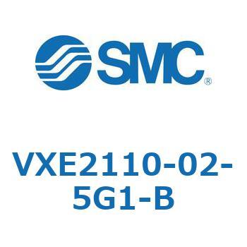 省電力形直動形2ポートソレノイドバルブ VXE21 SMC