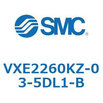 省電力形直動形2ポートソレノイドバルブ VXE22 SMC
