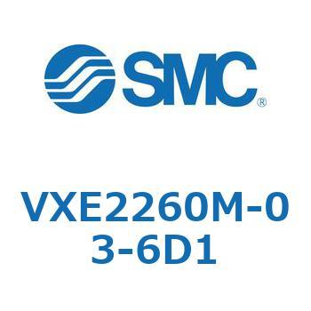 省電力形直動形2ポートソレノイドバルブ VXE22 SMC