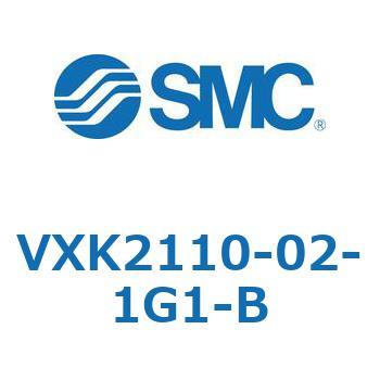 Y型ストレーナ内蔵2ポートソレノイドバルブ VXK21 SMC