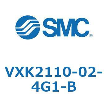 Y型ストレーナ内蔵2ポートソレノイドバルブ VXK21 SMC