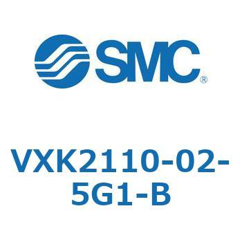Y型ストレーナ内蔵2ポートソレノイドバルブ VXK21 SMC