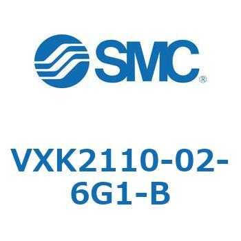 Y型ストレーナ内蔵2ポートソレノイドバルブ VXK21 SMC