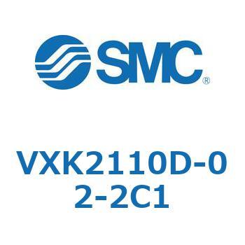 Y型ストレーナ内蔵2ポートソレノイドバルブ VXK21 SMC